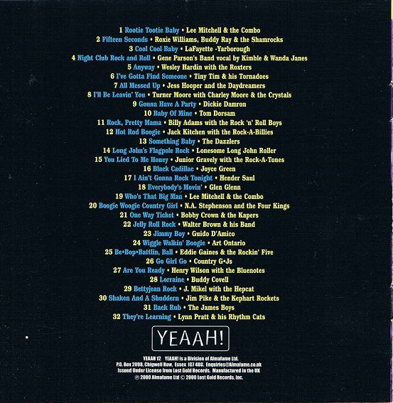 Various : Rockabilly Rarities Volume One (CD, Comp)