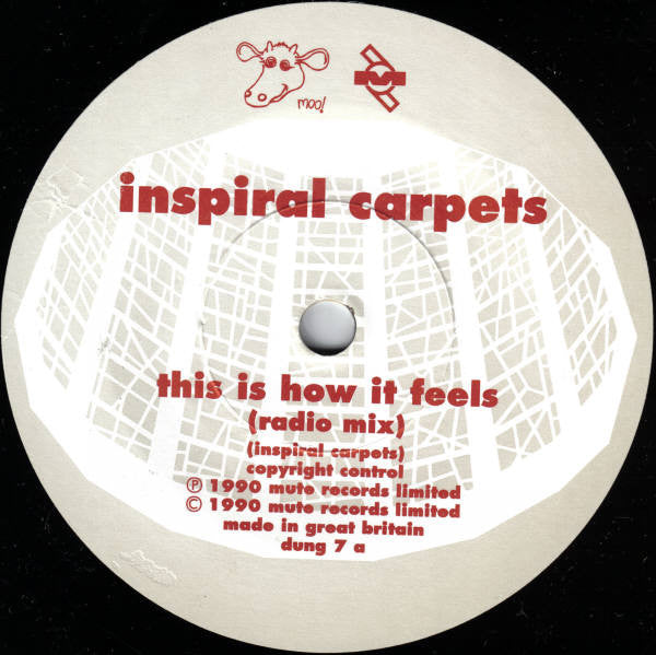 Inspiral Carpets : This Is How It Feels (7", Single)