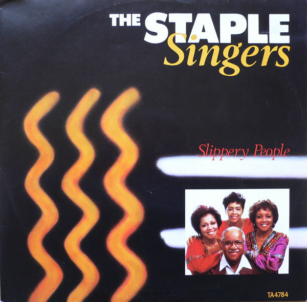 The Staple Singers : Slippery People (12", Single, Pic)