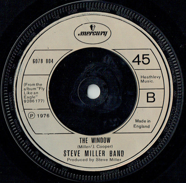 Steve Miller Band : Rock 'N' Me (7", Single)