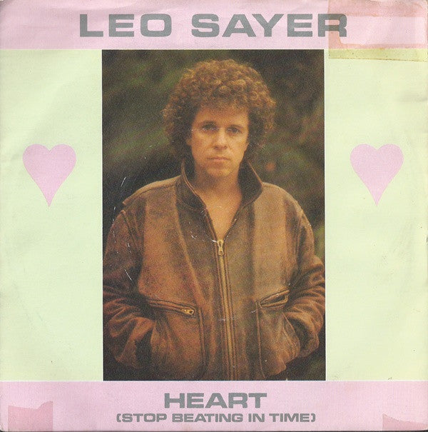 Leo Sayer : Heart (Stop Beating In Time) (7", Single, Blu)