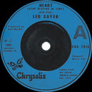 Leo Sayer : Heart (Stop Beating In Time) (7", Single, Blu)