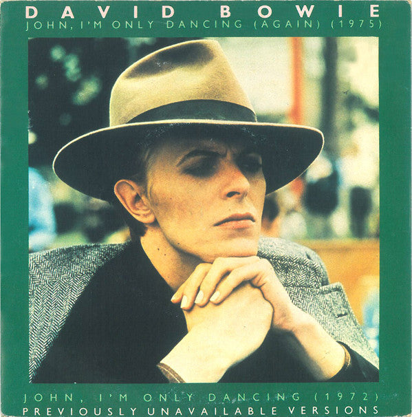 David Bowie : John, I'm Only Dancing (Again) (1975) / John, I'm Only Dancing (1972) (7", Single, Pus)