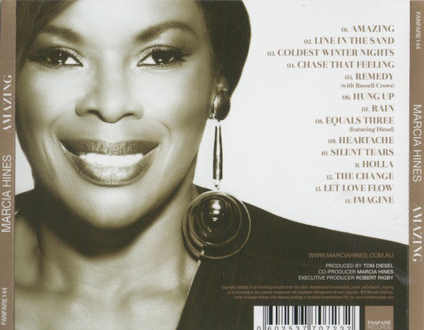 Marcia Hines : Amazing (CD, Album)