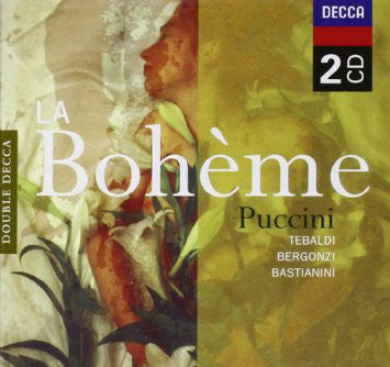 Giacomo Puccini / Renata Tebaldi, Carlo Bergonzi, Ettore Bastianini : La Bohème (2xCD, Album, RE, RM)