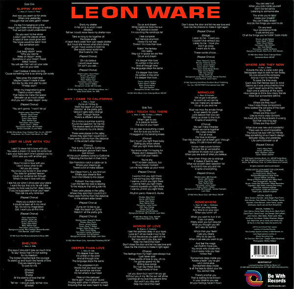 Leon Ware : Leon Ware (LP, Album, Ltd, RE)
