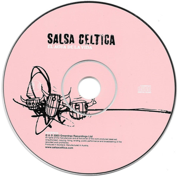 Salsa Celtica : El Agua De La Vida (CD, Album)