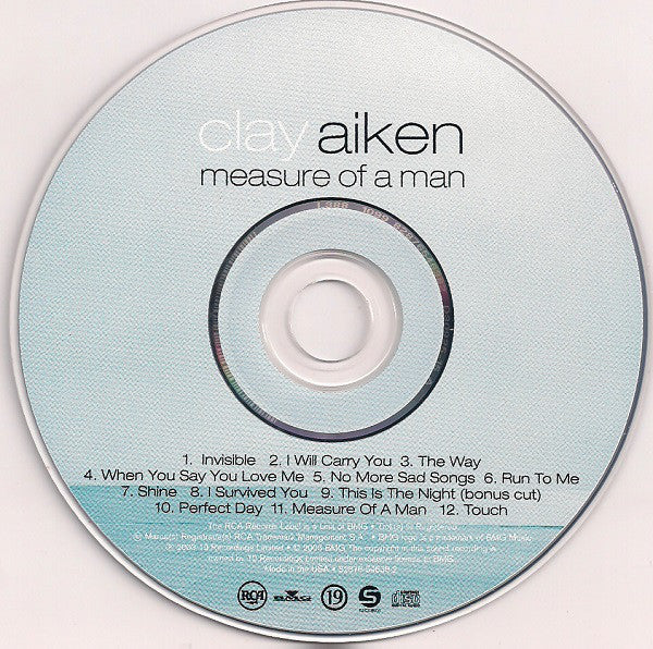 Clay Aiken : Measure Of A Man (CD, Album, Cin)