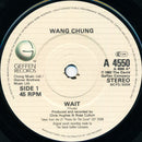 Wang Chung : Wait (7", Single)