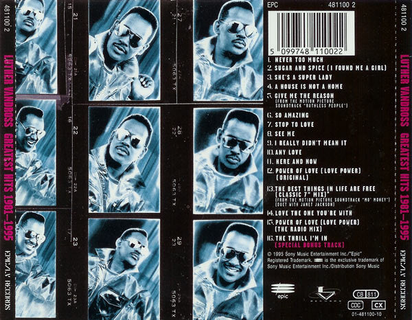 Luther Vandross : Greatest Hits 1981-1995 (CD, Comp)