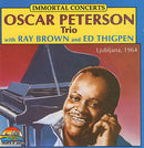 The Oscar Peterson Trio : Oscar Peterson Trio With Ray Brown And Ed Thigpen - Ljubljana, 1964 (CD, Comp)