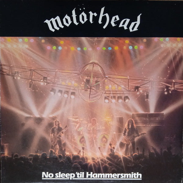 Motörhead : No Sleep 'til Hammersmith (LP, Album, "Li)