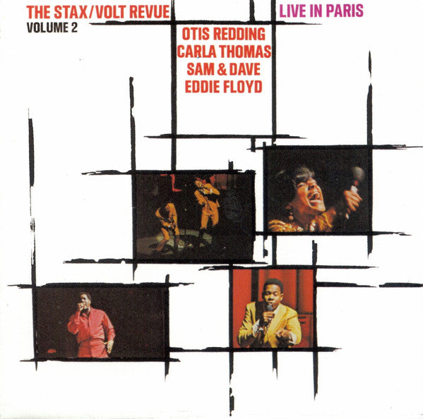 Various : The Stax/Volt Revue • Volume 2 — Live In Paris (CD, Album, RE, RM)