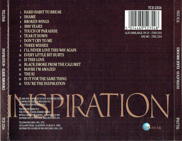 Elkie Brooks : Inspiration (CD)