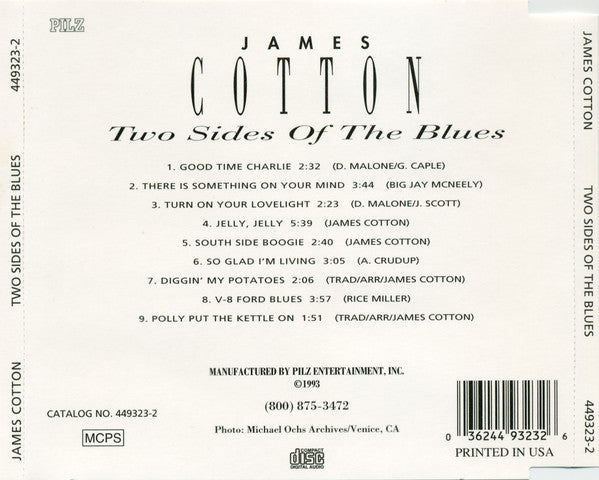 James Cotton : Two Sides Of The Blues (CD, Comp, RE, RM)