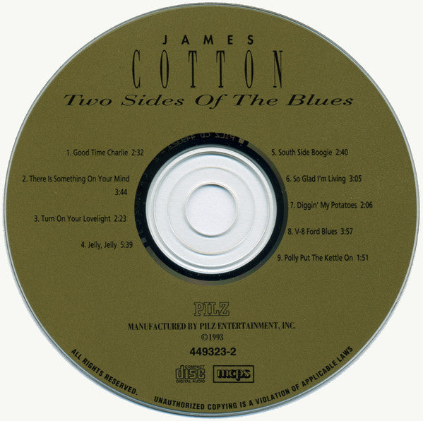 James Cotton : Two Sides Of The Blues (CD, Comp, RE, RM)