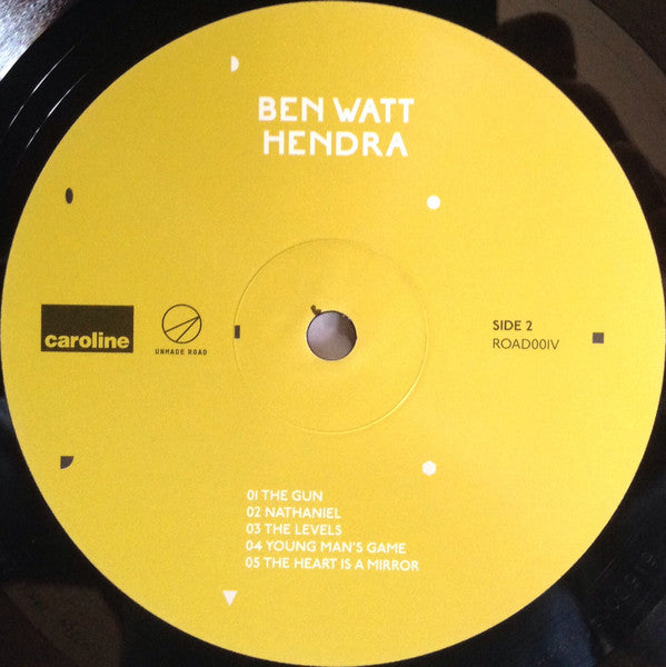 Ben Watt : Hendra (LP, Album, Gat)
