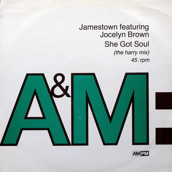 Jamestown Featuring Jocelyn Brown : She Got Soul (12", Single)