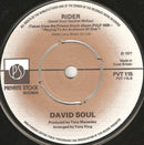 David Soul : Silver Lady (7", Single)