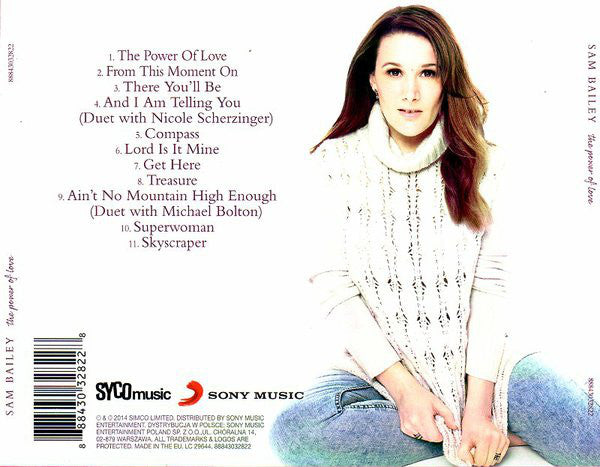 Sam Bailey (5) : The Power Of Love (CD, Album)