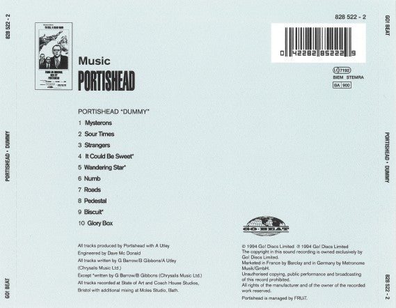 Portishead : Dummy (CD, Album)