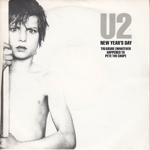 U2 : New Year's Day (7", Single, Sil)