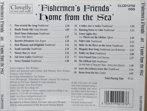 Fisherman's Friends* : Home From The Sea (CD, Album)