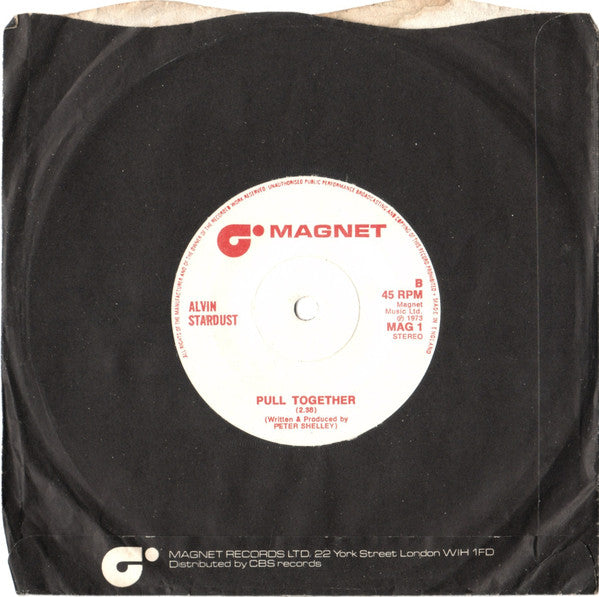 Alvin Stardust : My Coo Ca Choo (7", Single, Whi)