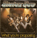 Status Quo : What You're Proposing (7", Single)