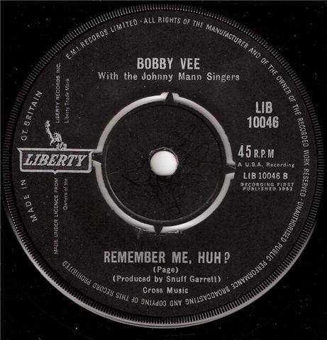 Bobby Vee : A Forever Kind Of Love (7", Single)