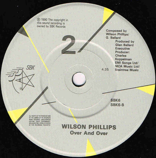 Wilson Phillips : Hold On (7", Single, Pap)