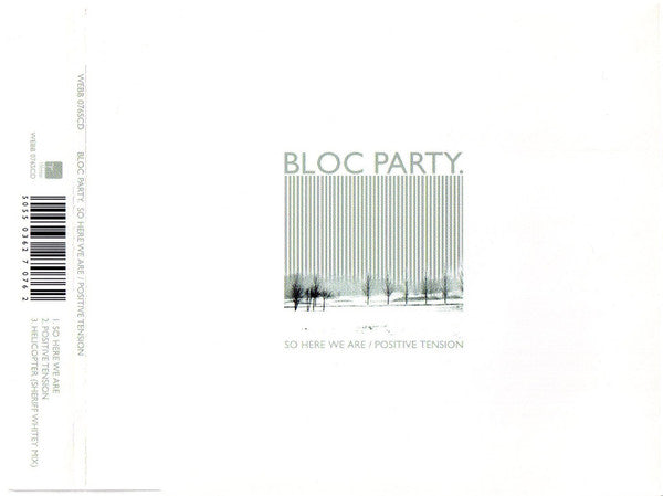 Bloc Party : So Here We Are / Positive Tension (CD, Single)