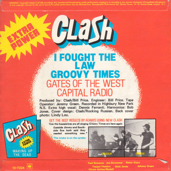 The Clash : The Cost Of Living E.P. (7", EP)