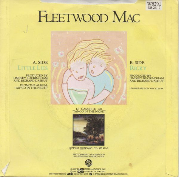 Fleetwood Mac : Little Lies (7", Single, Pap)