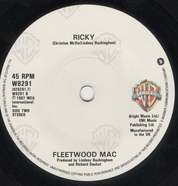 Fleetwood Mac : Little Lies (7", Single, Pap)