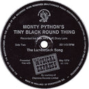 Monty Python : Monty Python's Tiny Black Round Thing (Flexi, 7")