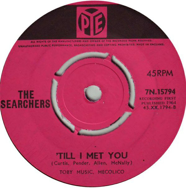 The Searchers : Goodbye My Love (7", Single, Pus)