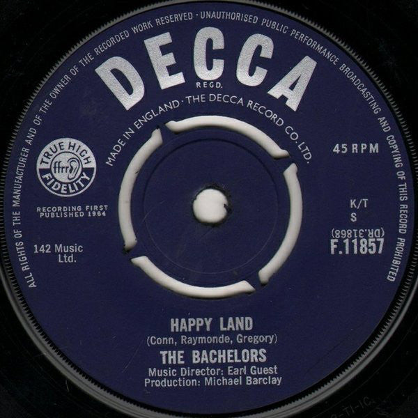 The Bachelors : I Believe (7", Single)