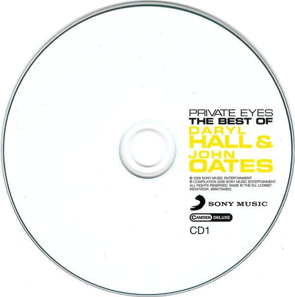 Daryl Hall & John Oates : Private Eyes (The Best Of Daryl Hall & John Oates) (2xCD, Comp)