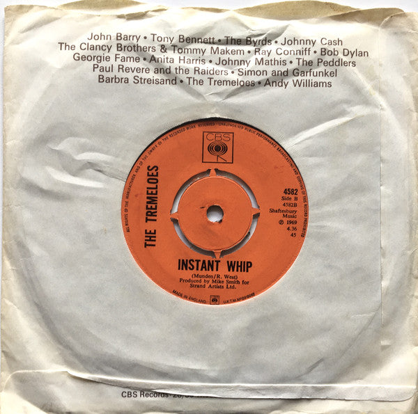 The Tremeloes : (Call Me) Number One (7", Single, 4 P)