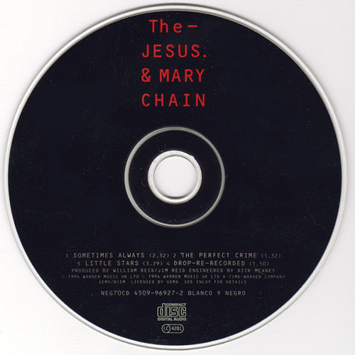 The Jesus And Mary Chain : Sometimes Always (CD, Single)