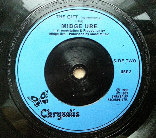 Midge Ure : That Certain Smile (7", Single, Blu)
