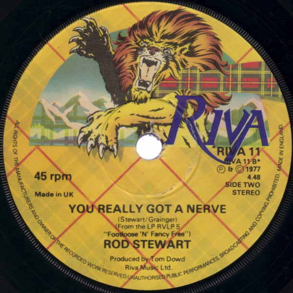 Rod Stewart : You're In My Heart (7", Single)