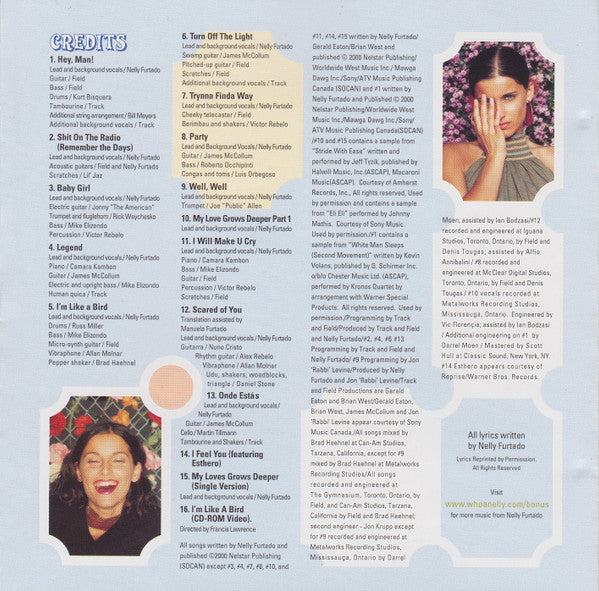 Nelly Furtado : Whoa, Nelly! (CD, Album, Enh, S/Edition)