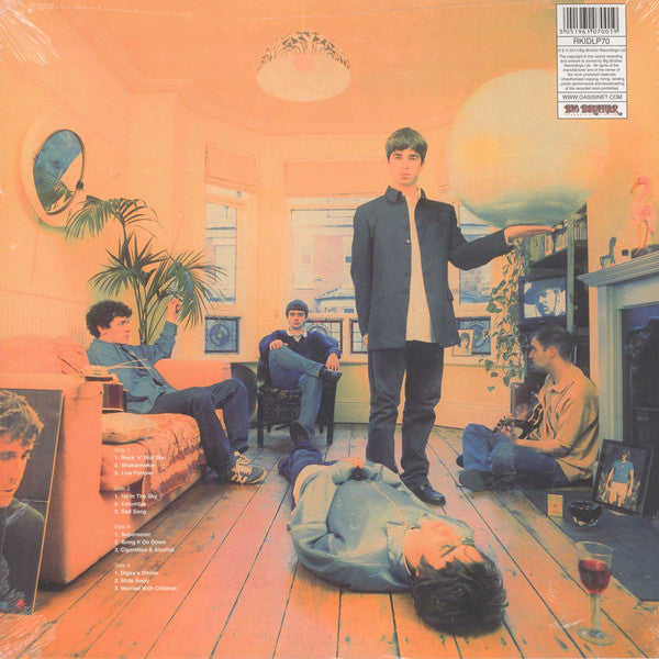 Oasis (2) : Definitely Maybe (2xLP, Album, RE, RM, 180)