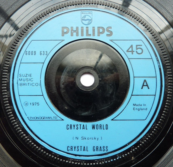 Crystal Grass : Crystal World (7", Single)