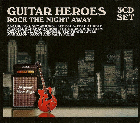 Various : Guitar Heroes (Rock The Night Away) (3xCD, Comp + Box)
