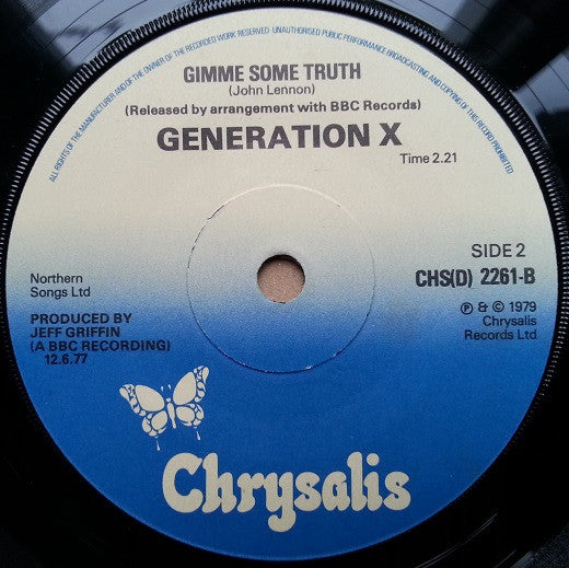 Generation X (4) : King Rocker (7", Single)
