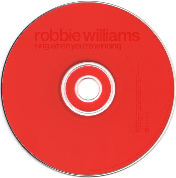 Robbie Williams : Sing When You're Winning (CD, Album)