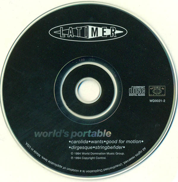 Latimer : World's Portable (CD, EP)